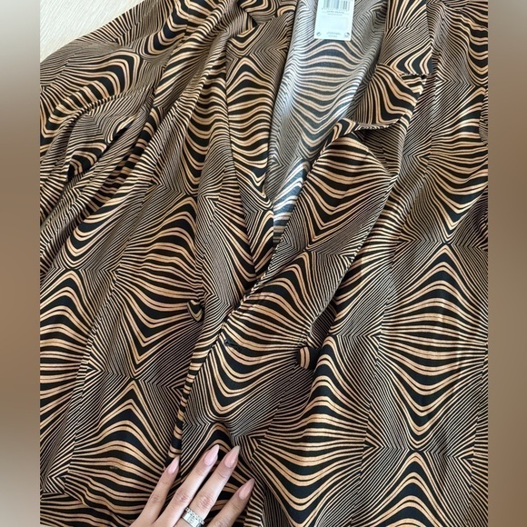 Mango Retro Print Shirt - Picture 3 of 5